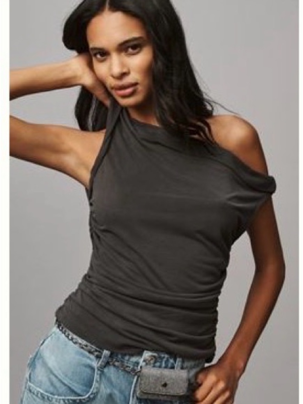 Obsessed-She doesn't photograph well! Sold by anthropologie- Pilcro NWT SzXS